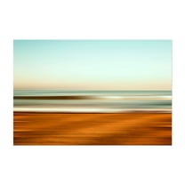 Warm Tones - Coastal Abstract - Photography Abstract Ocean Minimalist Seascape Coastal Beach Minimalist Sunset Unframed Wall Art Print 4 x 6 inches