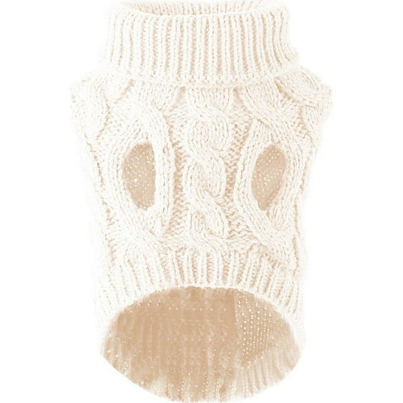 Pet Dog Warm Jumper Knit Sweater Clothes Puppy Cat Costume Coat Knitwear