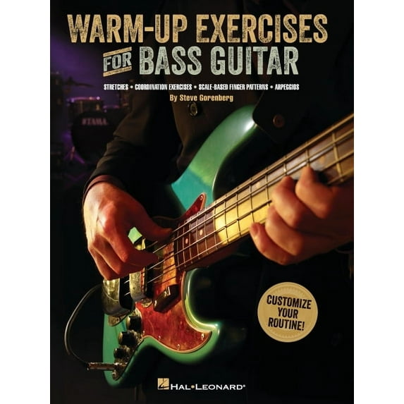 Warm-Up Exercises for Bass Guitar, (Paperback)