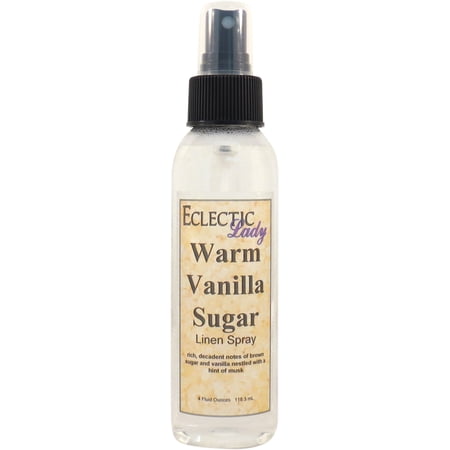 Warm Vanilla Sugar Linen Spray (Double Strength), 4 ounces