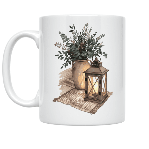 Warm Welcome Glow - Home Decor Enthusiast - 11 oz Ceramic Coffee Mug