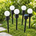 Fire Fly Packing Warm White 6 Pack Solar Outdoor Firefly Lights for Garden Landscape ...