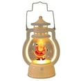 thumbnail image 1 of Warm White Christmas Lights,Led Christmas Lights,Dancing Santa Claus Design, Snow Globe Lantern with Snowing Effect, Holiday Tabletop Lantern for Home Decor, 1 of 1