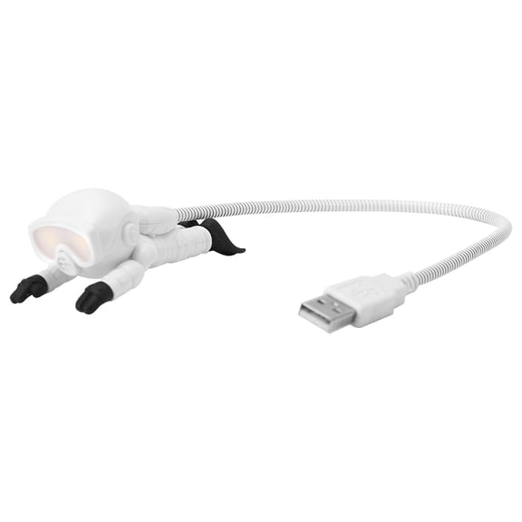 Warm White Desk or Night Light for Computer Use Flexible Portable LED USB Light