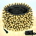 thumbnail image 1 of Warm White LED String Lights 33m 300 LED, 8 Modes Timer & Memory Function, IP44 Waterproof Plug-in Fairy Lights for Bedroom, Patio, Wedding, Party, Christmas & Indoor Outdoor Decoration, 1 of 6