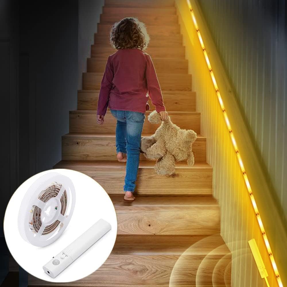 Warm White LED Under Lighting Motion Activated Motion Sensor
