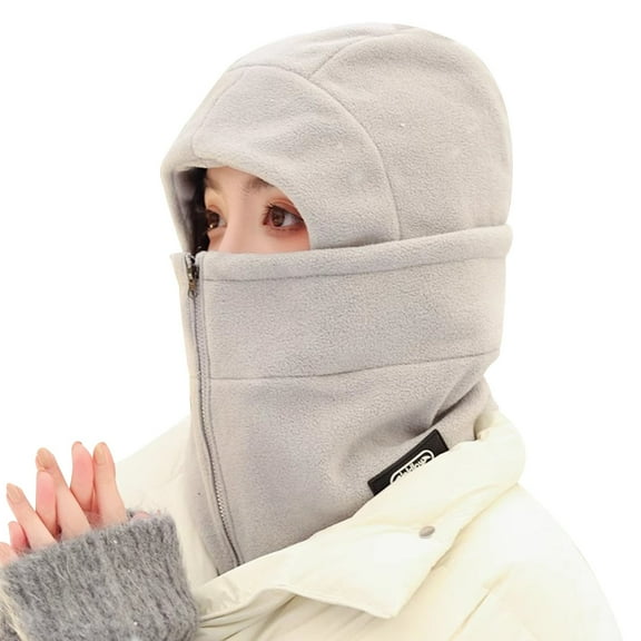 Warm Windproof Cycling Head Cover for Men Women - Autumn/Winter Full Face Hat, Ideal for Bike Riding, Outdoor Sports & Cold Weather,Size:One Size