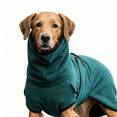 thumbnail image 1 of Warm Winter Fleece Dog Turtleneck Coat, Cozy Adjustable Pet Jacket Vest for Indoor Outdoor Use, Outfit for Large XL to XXXXXL Dogs, 1 of 6