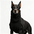 thumbnail image 1 of Warm Winter Fleece Dog Turtleneck Coat, Cozy Adjustable Pet Jacket Vest for Indoor Outdoor Use, Outfit for Large XL to XXXXXL Dogs, 1 of 6