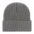 thumbnail image 1 of Warm Winter Hats Beanie with Brim Toboggan Hats Pom Knit Earflap Hats Beanie Hat Ski Hat Thermal Beanie Snow Ski Skull Cap Pom Beanie Ski Cap Beanie Gray One Size, 1 of 5