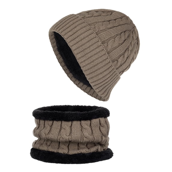 Warm Winter Hats for Women Skull Beanie Snowboard Beanie Thermal Beanie Cold Weather Hat Short Beanie Snow Beanie Furry Hat Pom Knit Earflap Hats Winter Hat with Pom Brown One Size