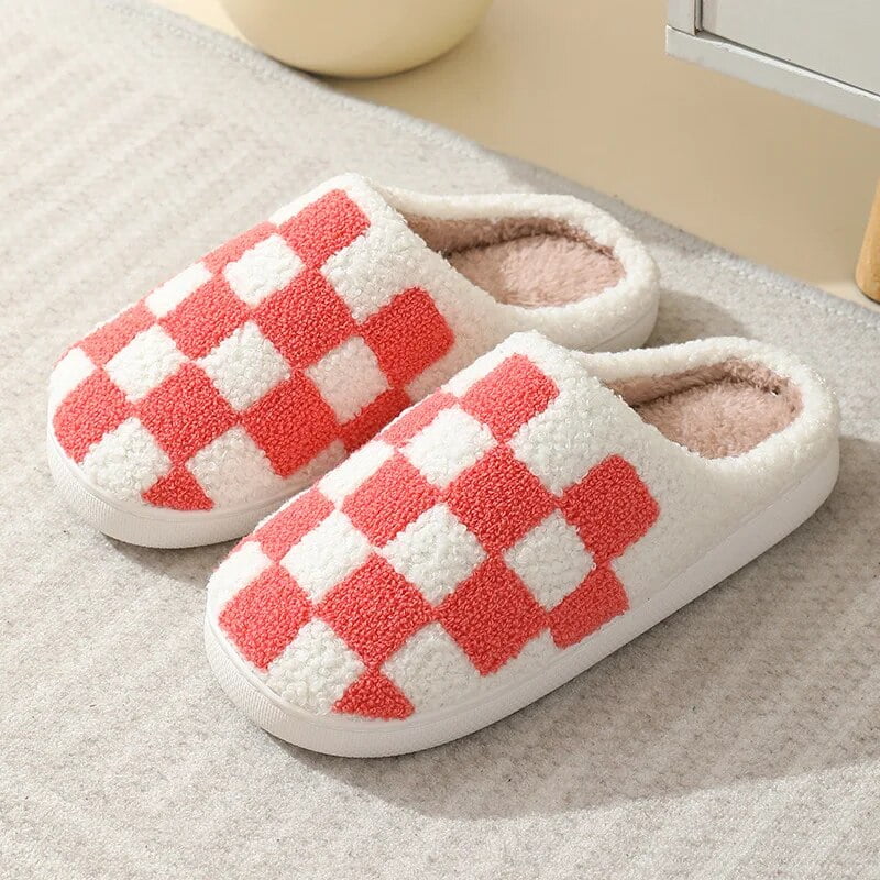 Women's Fuzzy House Slippers - Warm Flannel, Non-Slip, Sizes 5.5-12 - View #6