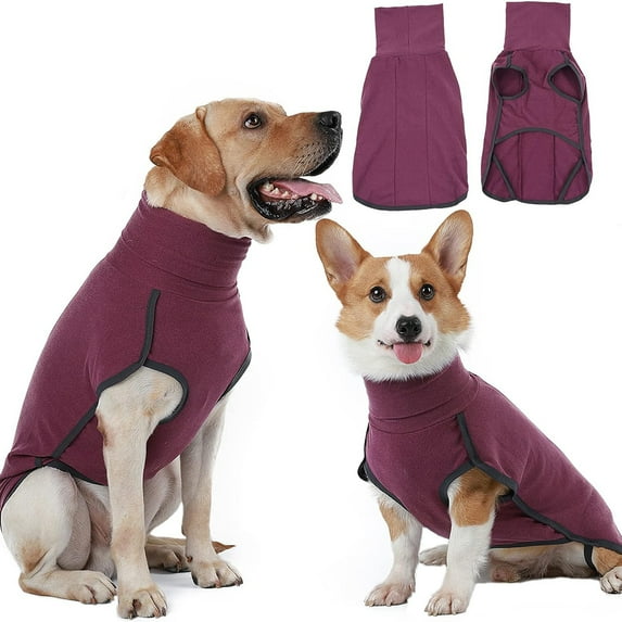 Warm Winter Jacket for Small, Medium, Large Dogs - Outdoor Ready Cozy Fleece Dog Sweater