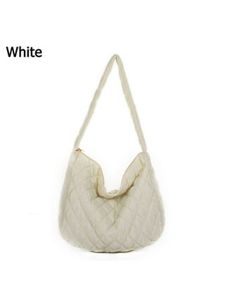 White Quilted Bag