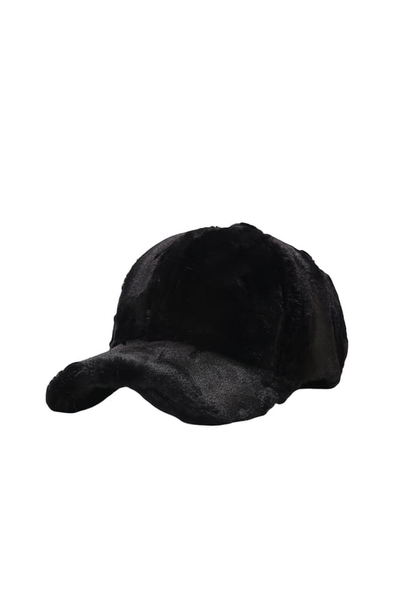 Warm Winter Plush Baseball Cap Women Men Plush Wool Lambswool Baseball Cap