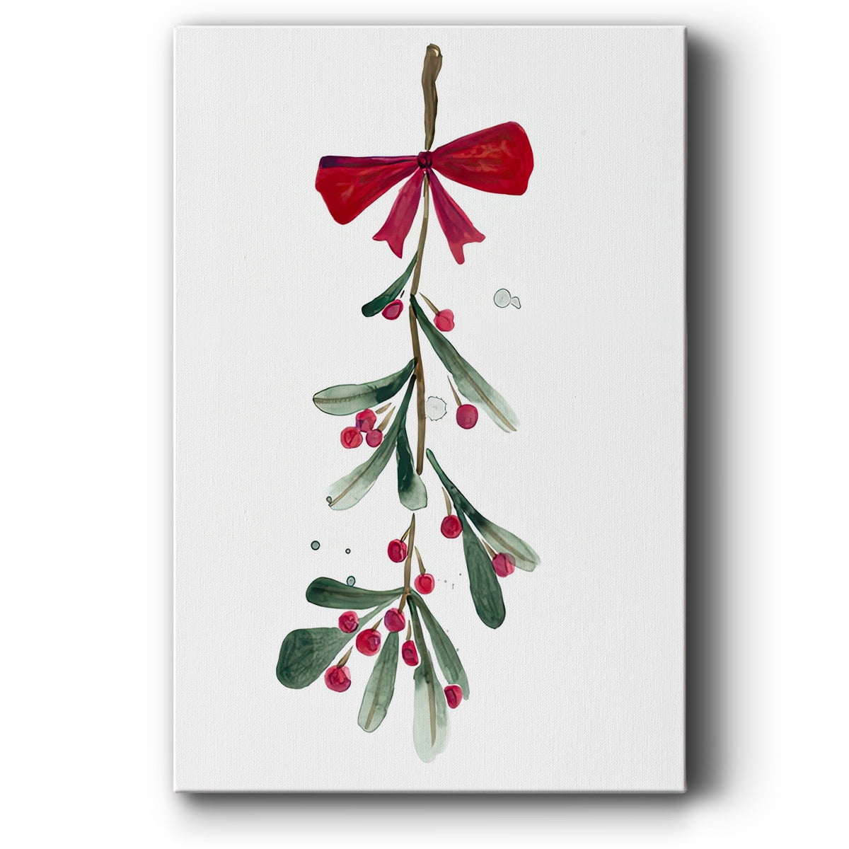 Warm Winter Wishes VI- Gallery Wrapped Canvas