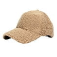thumbnail image 1 of Warm Winter Wool Baseball Cap for Men and Cozy Teddy Sport Hat for Women for Outdoor Travel and Cold Weather Gifts, 1 of 4