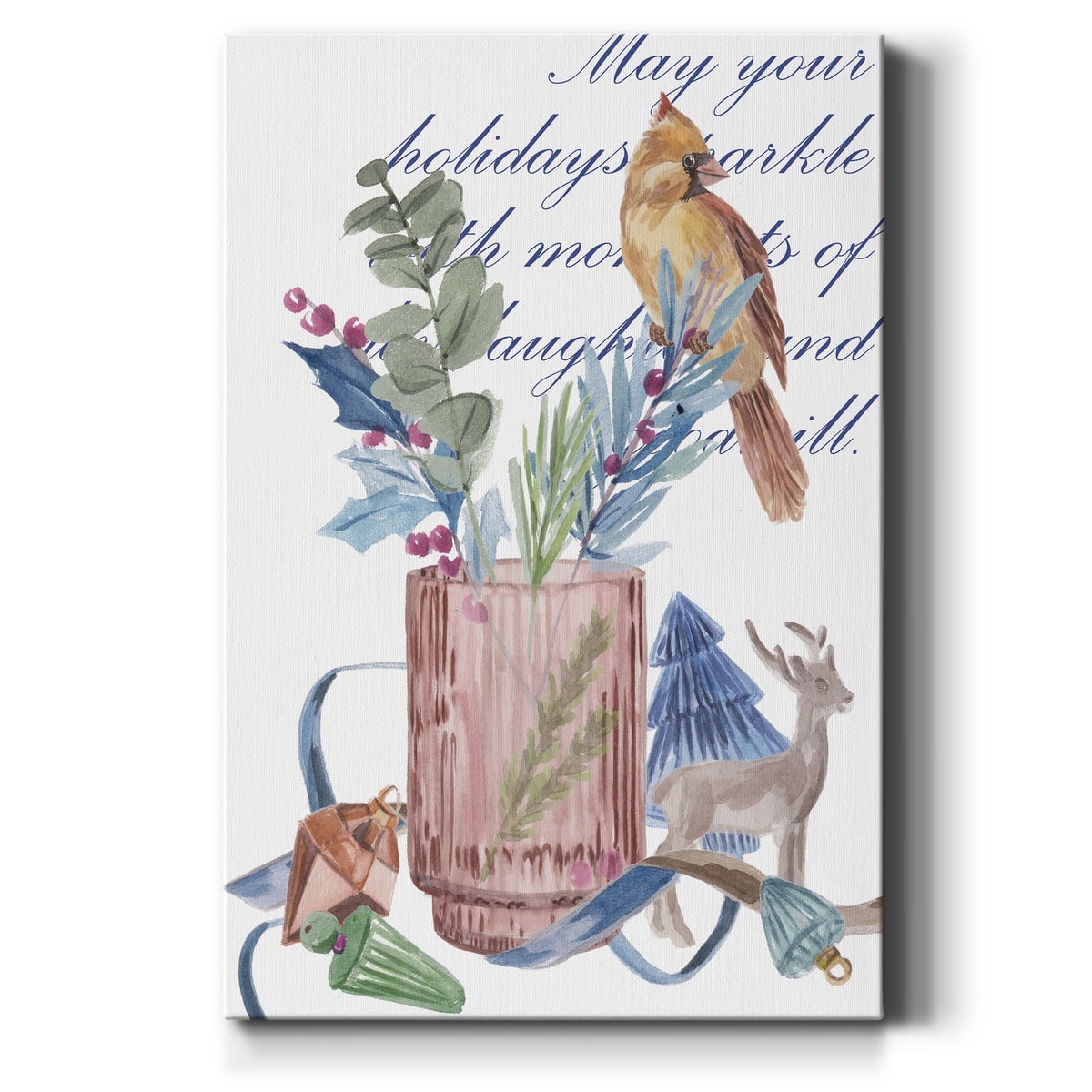 Warm Wishes Collection B- Gallery Wrapped Canvas