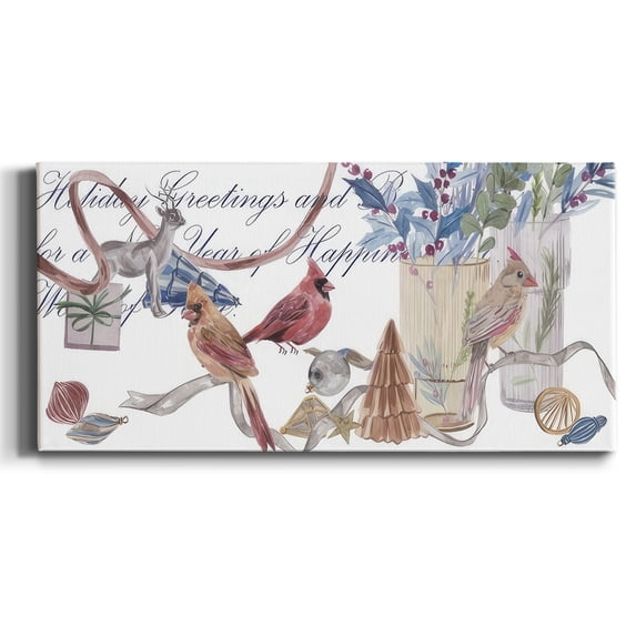 Warm Wishes Collection D- Gallery Wrapped Canvas