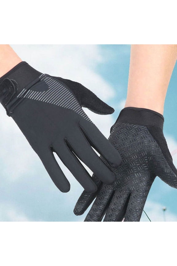 Warm Women's Gloves Mittens Cheers.Us 1 Pair Women Sun Protective Gloves Gloves Gloves Outdoor Driving Gloves,Black Women's Accessories Gloves Mittens M