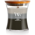 thumbnail image 1 of Warm Woods Trilogy Holiday Candle Gifts for Women and Men, 9.7 oz Medium Hourglass Trilogy Candle with Crackling Wick, 1 of 3