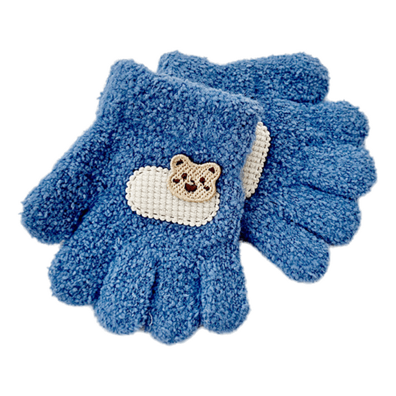 Warm and Cosy Children's Gloves for 1-3 Year Baby, Autumn Winter Split Finger Gloves for Outdoor Fun and Daily Use