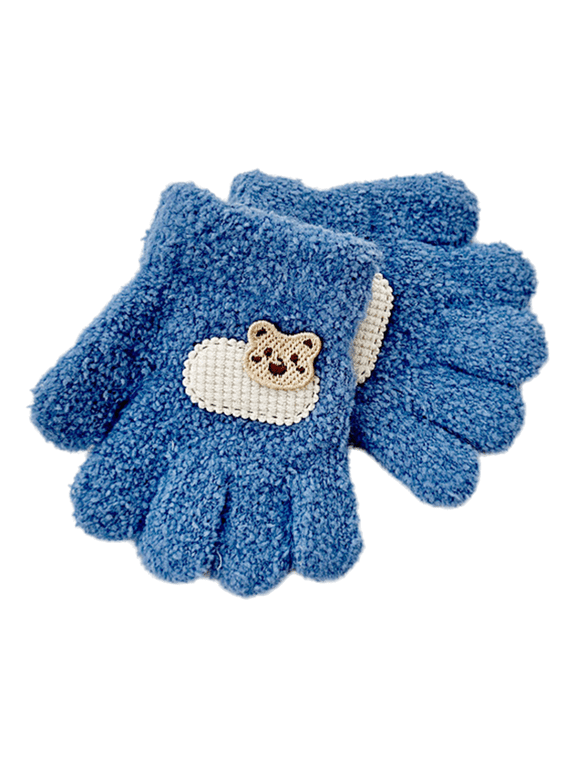 Warm and Cosy Children's Gloves for 1-3 Year Baby, Autumn Winter Split Finger Gloves for Outdoor Fun and Daily Use