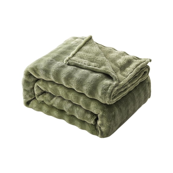 Warm and Heavy Blankets Velvet Sofa Cover, Flannel Reversible Throw for Bed Couch Nap, 70 x 100 cm