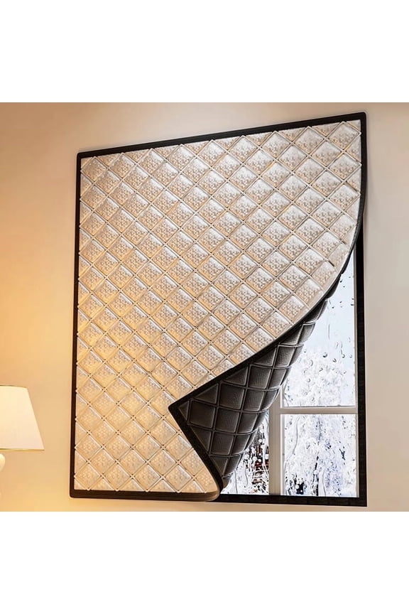 Warm curtains, cold and heat insulation, window screens, sun shading, sound insulation, double thickened warm curtains