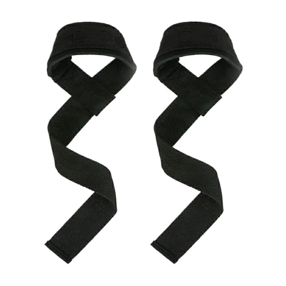 WarmFuPalace Weight Lifting Wrist Straps & Support Belt, Anti-Slip Deadlift Grip Straps for Pull Ups, Dumbbells, Powerlifting, Gym Strength Training