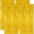thumbnail image 1 of WarmHaven 4 Pack 2025 Graduation Party Decorations, 3.28 x 7.05 Feet Gold Grad Curtains, Metallic Gold Backdrop Curtain Class of 2025 Backdrop Party Streamer, Congrad Backdrop Grad Decor 2025, 1 of 14