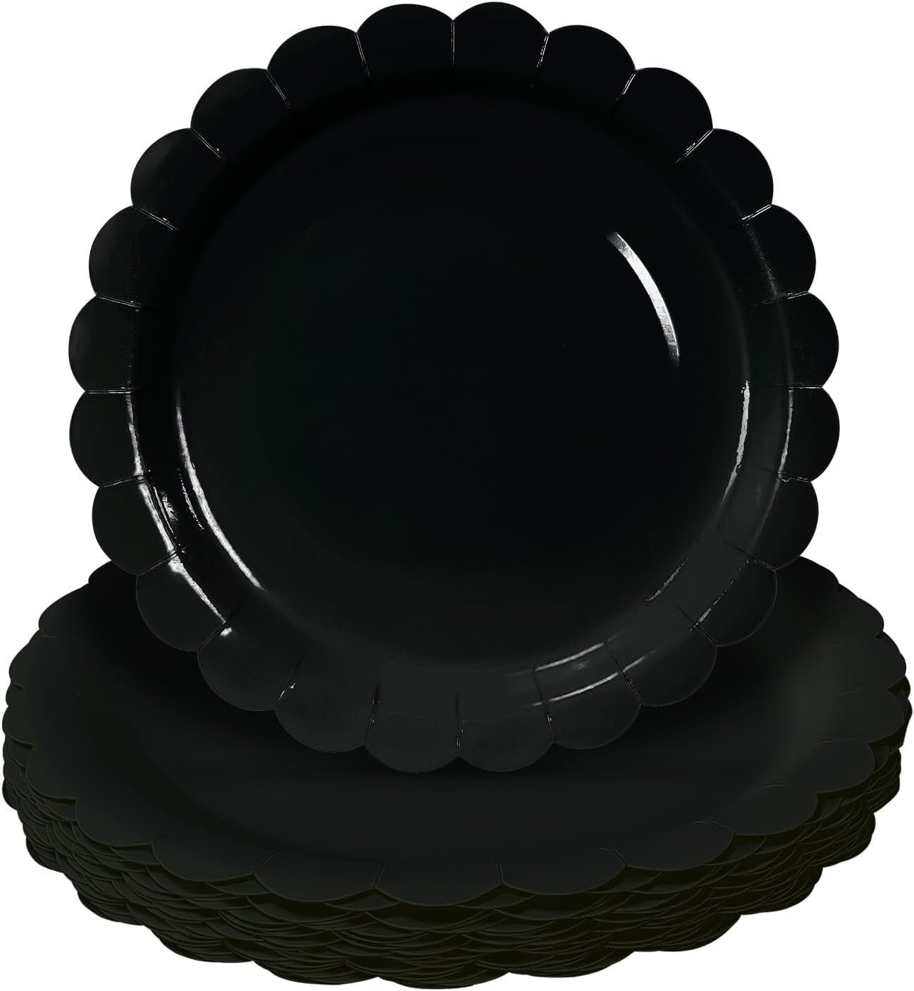 warmhaven-50-pieces-black-paper-plates-7-inch-black-scalloped-plates