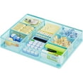 thumbnail image 1 of WarmHaven Desk Drawer Organizer, Metal Mesh Drawer Organizer Tray with 5 Adjustable Compartments,Desk Organizers and Accessories for Home,Office,Kitchen,Makeup,Vanity (Blue), 1 of 13