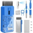 thumbnail image 1 of WarmHaven Keyboard Cleaning Kit Laptop Cleaner,All-in-One Computer Camera Cleaning Kits Brush Tool,Multi-Function PC Electronic Cleaner for iPad iPhone Pro Earbuds Camera Monitor with Patent,SkyBlue, 1 of 16