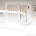 thumbnail image 1 of WarmHaven Magnetic Curtain Rods for Door, Adjustable 18 to 30 Inch Curtain Rod, 1/2 Inch Diameter Magnetic Café Rod Appliances for Metal Cafe Door French Doors Window(White, 1Pack), 1 of 14