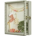 thumbnail image 1 of WarmHaven Shadow Box Frame 8x10,Wood Deep Shadow Box Display Case with Unique Beads Door and Glass Window, Memory Box for Pictures,Medals,Memorabilia,Collections Rustic Grey, 1 of 14