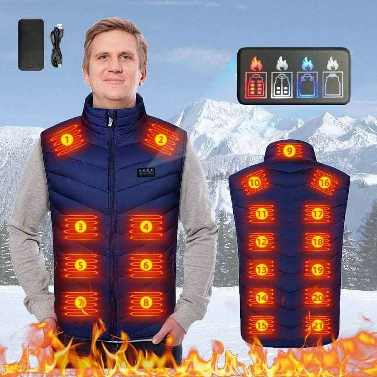 Heated vest cheap rechargeable