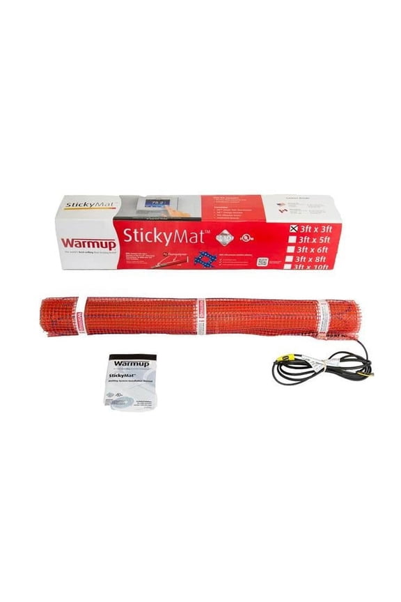 DWM-30-120 10 ft. x 3 ft. 120V Heated Floor Mat - 30 sq. ft.