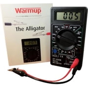 WarmUp ACC-DGMTR MultiMeter Tester for Ohms with Clips