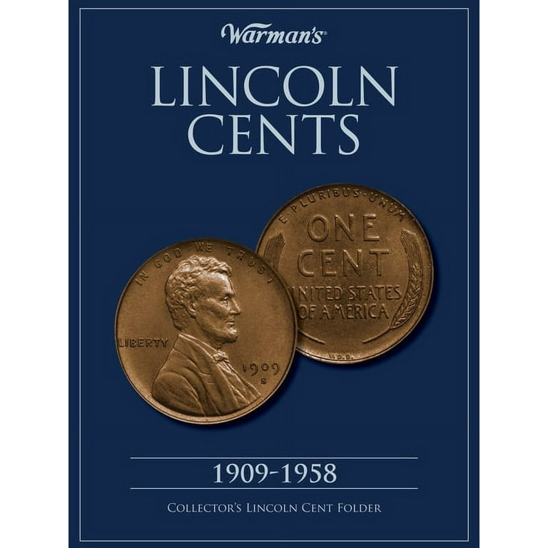 Warman s Collector Coin Folders Lincoln Cents 1909 1958