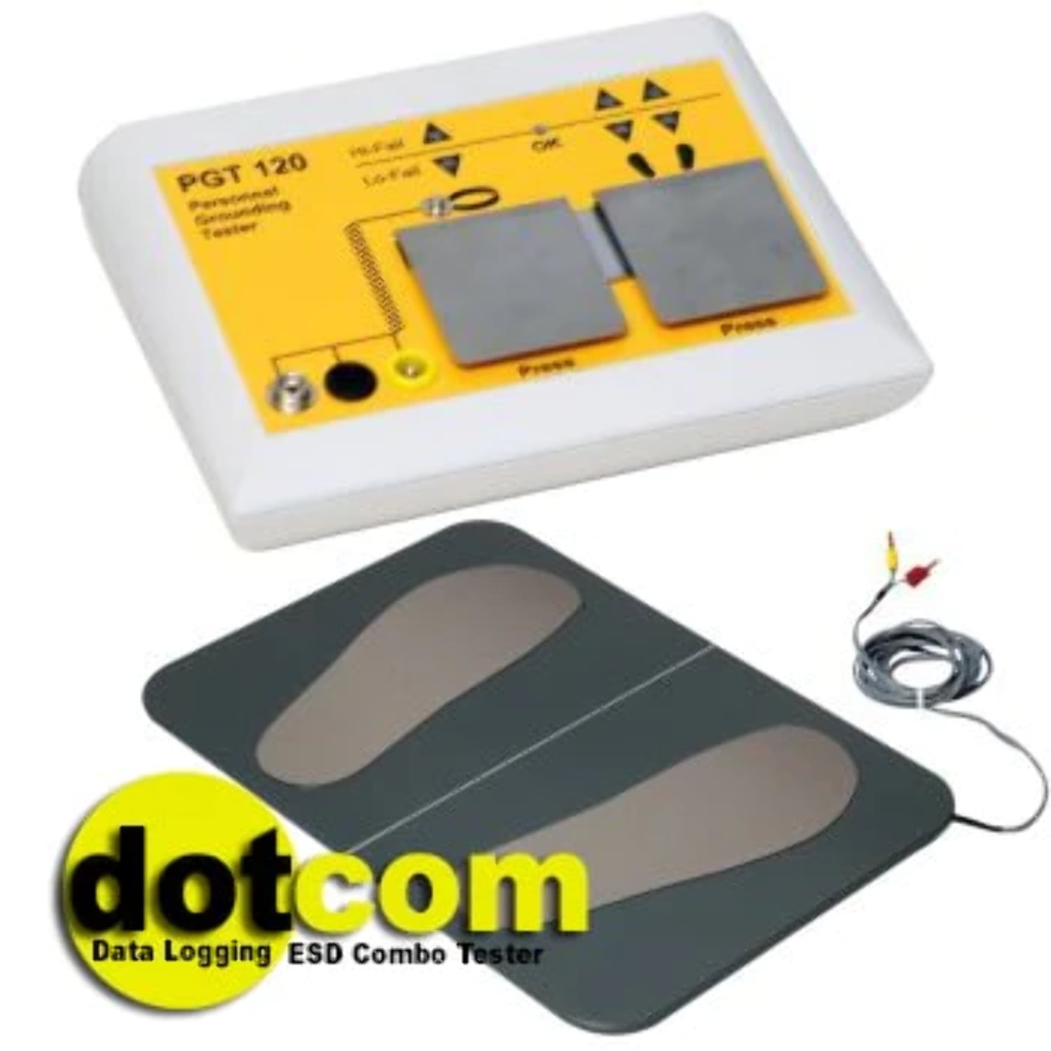Warmbier PGT120.COM ESD Tester, Electrical Resistance Meter, Data ...