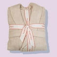 thumbnail image 1 of Warmee  - Turkish Cotton Soft Luxury Bath Robe Beige - Large/XL, 1 of 5