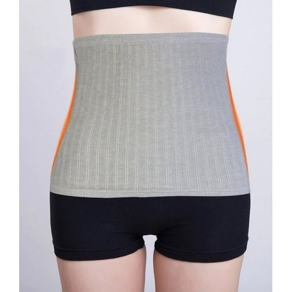 Warmer Lower Back Brace Compression Abdominal Binder Lumbar Support Waist Protection Knitted Breathable Kidney Stomach Pain Relief Belly Band Wrap