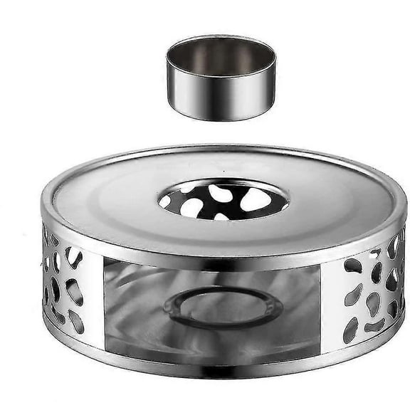 Warmer Made Of Stainless Steel With Tea Light Holder, Tea Warmer, Coffee Warmer, Tea Light, Tea Warmer, Stable Does Not Rattle, Rechaud Suitable For A
