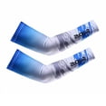 thumbnail image 1 of Warmer Summer Cooling Basketball Arm Cover Outdoor Sport Arm Sleeves Sun Protection BLUE XL STYLE2, 1 of 8