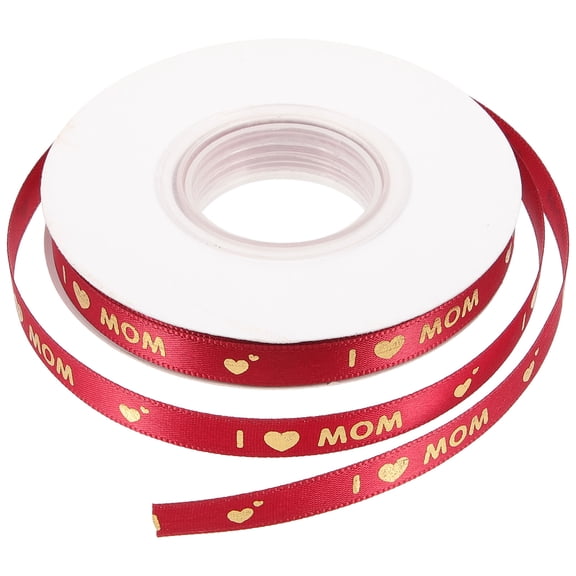 FOLOYORI Ribbon Wrapping Ribbon Gold Ribbon DIY Crafts Women 1 Roll