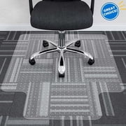 Notivibe Office Chair Mat for Carpet, Computer Desk Chair Mat for Floors, Easy Glide and Protection Floor Protector for Under Desk Chair Mat Plastic Floor Mat f