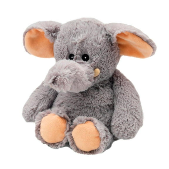Warmies Microwave Safe Stuffed Animals & Plush Toys, Gray Elephant
