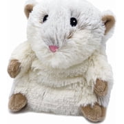 Warmies 9” Hamster Jr. Stuffed Animal, Microwavable Heated Plushie and Weighted Soft Plush Toys