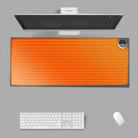 Warming Heated Mouse Pad Mat for Office Desktop Heating Pad with Smart Temperature Control Automatic Shut-Off Ideal for Home Office Use